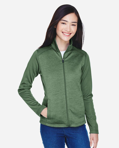 Women's Newbury Colorblock Mélange Fleece Full-Zip Jacket - DG796W