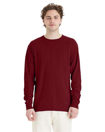 Unisex Garment-Dyed Long Sleeve T-Shirt - GDH200