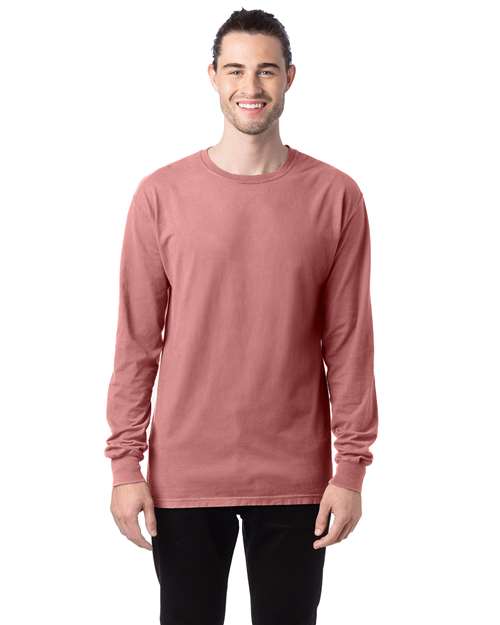 Unisex Garment-Dyed Long Sleeve T-Shirt - GDH200