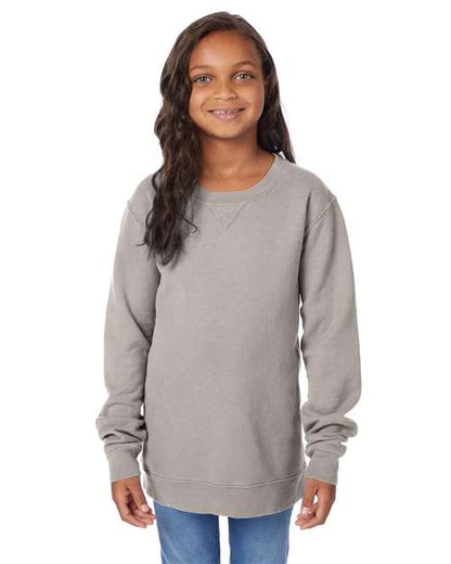 Youth Garment-Dyed Crewneck Sweatshirt - GDH475