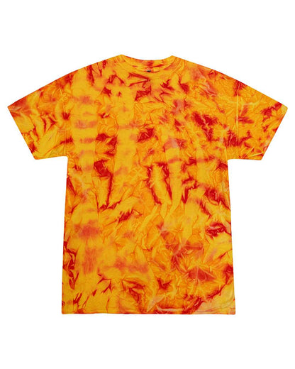 Unisex Multi-Color Tie-Dyed T-Shirt - CD1000