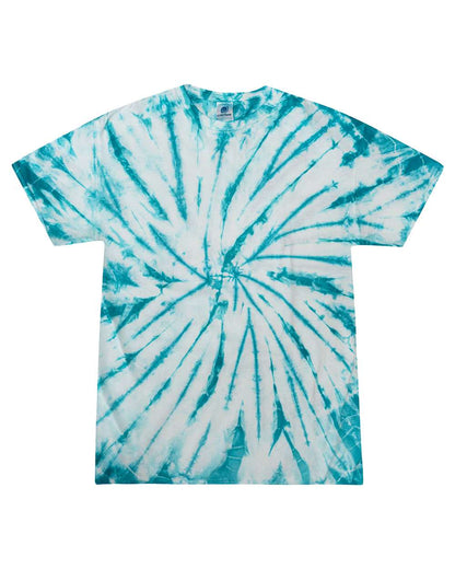 Unisex Multi-Color Tie-Dyed T-Shirt - CD1000