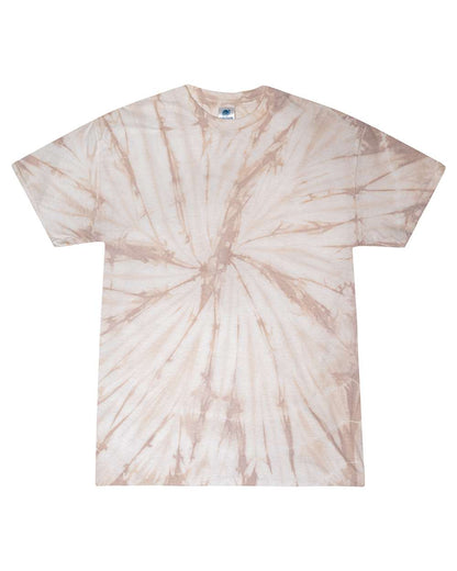 Unisex Multi-Color Tie-Dyed T-Shirt - CD1000