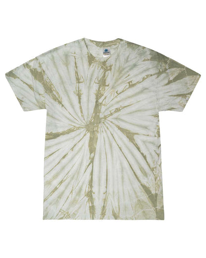 Unisex Multi-Color Tie-Dyed T-Shirt - CD1000