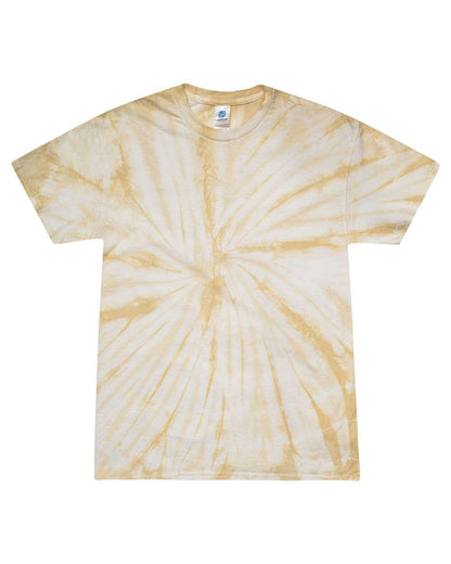 Unisex Multi-Color Tie-Dyed T-Shirt - CD1000