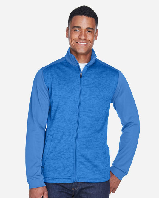 Men's Newbury Colorblock Mélange Fleece Full-Zip jacket - DG796