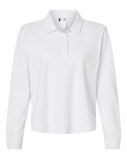 Women's Beyond Long Sleeve Loose Polo - A1008