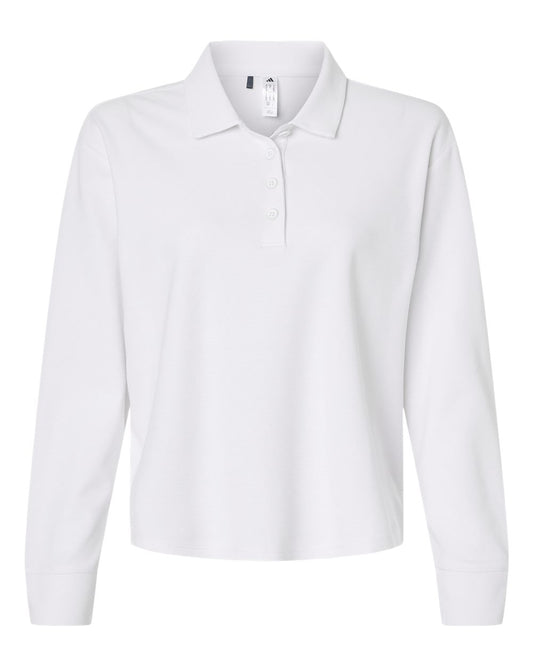 Women's Beyond Long Sleeve Loose Polo - A1008