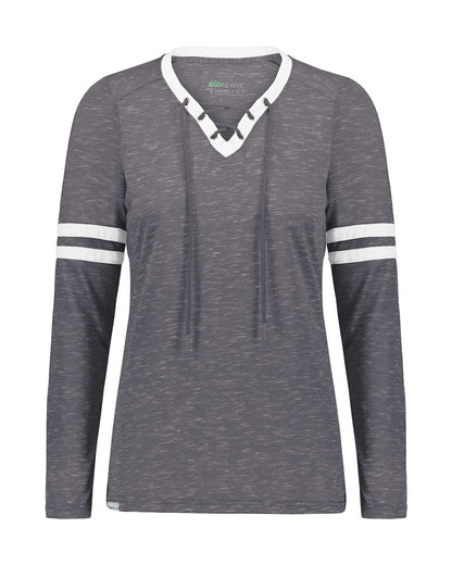 Women's Eco Revive™ Monterey Long Sleeve V-Neck T-Shirt - 223246