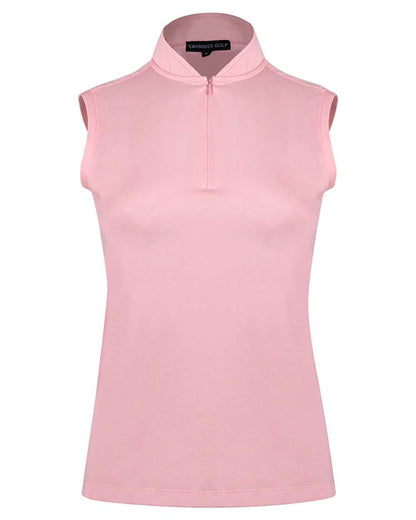 Women's Brynn Quarter-Zip Sleeveless Polo - SW2900L