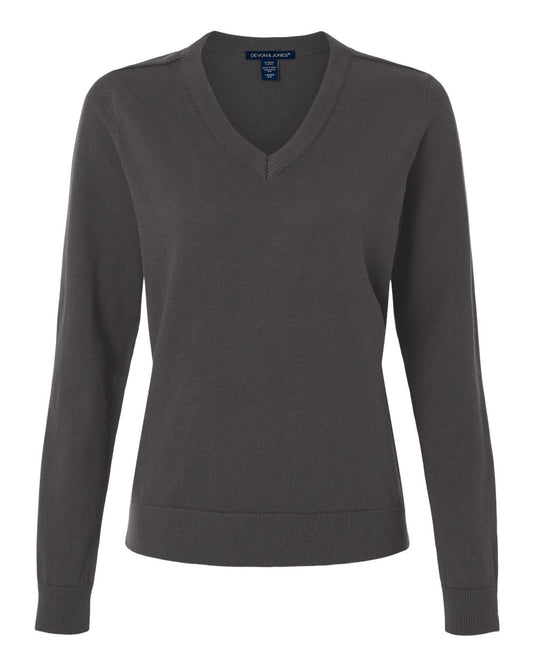 Women's New Classics V-Neck Sweater - DG445W