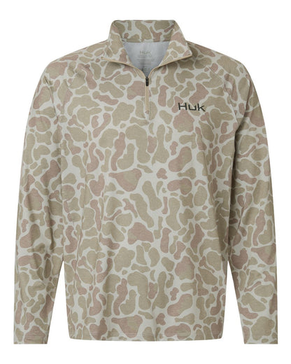 Men's Airweight KC Printed Quarter-Zip Pullover - H1200720