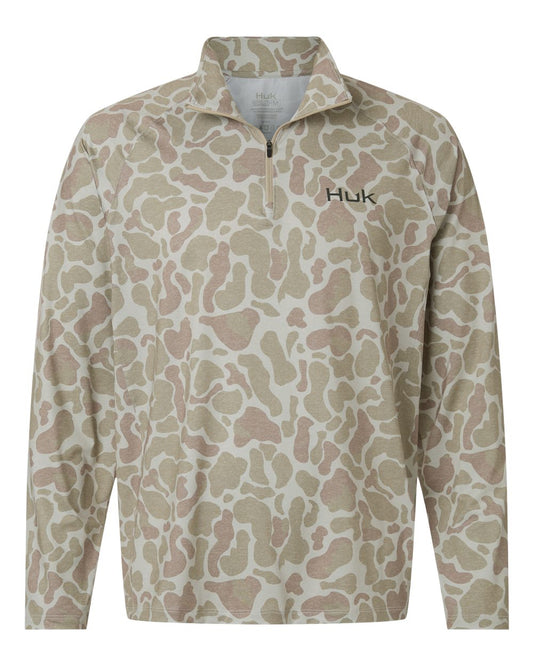 Men's Airweight KC Printed Quarter-Zip Pullover - H1200720