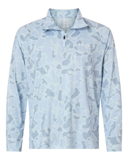 Men's Airweight KC Printed Quarter-Zip Pullover - H1200720