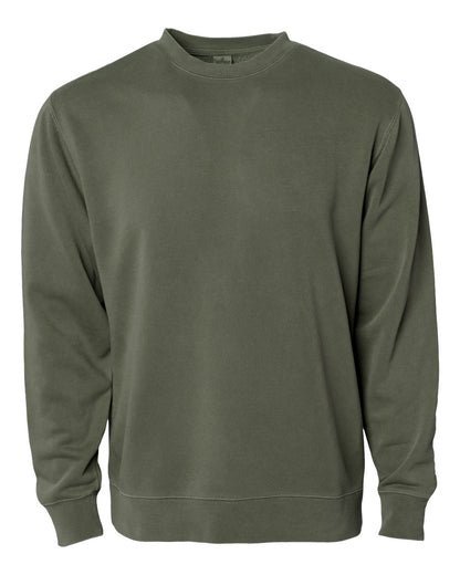 Unisex Midweight Pigment-Dyed Crewneck Sweatshirt - PRM3500