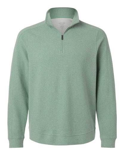 Men's Spirit Textured Quarter-Zip Pullover - NE725