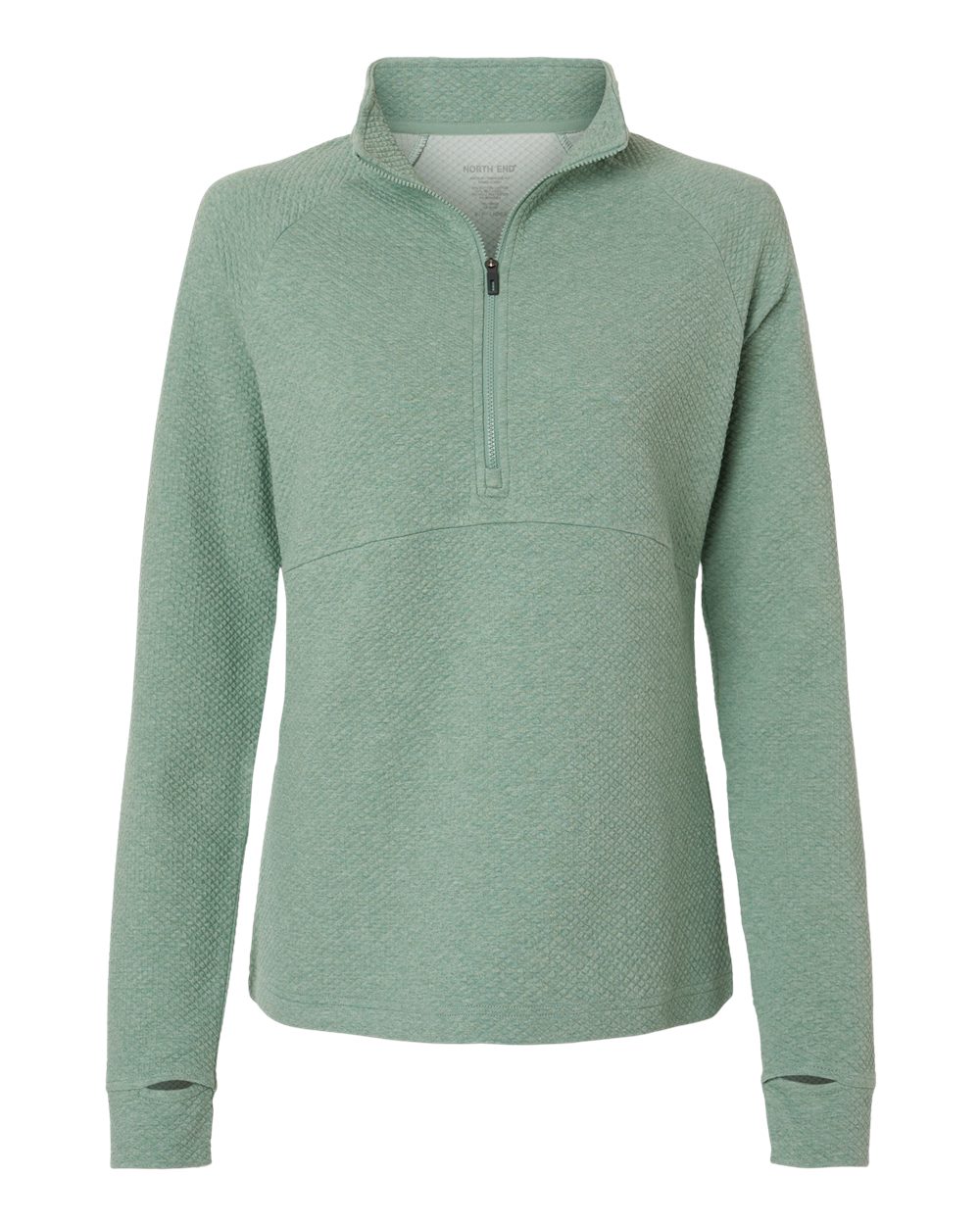 Women's Spirit Textured Quarter-Zip Pullover - NE725W
