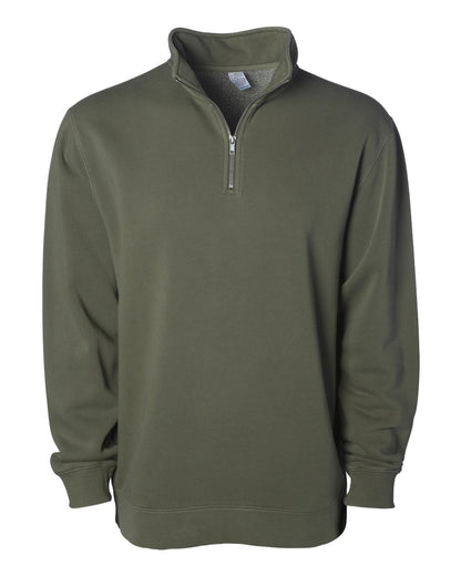 Unisex Pigment-Dyed Quarter-Zip Pullover - PRM4600QZ
