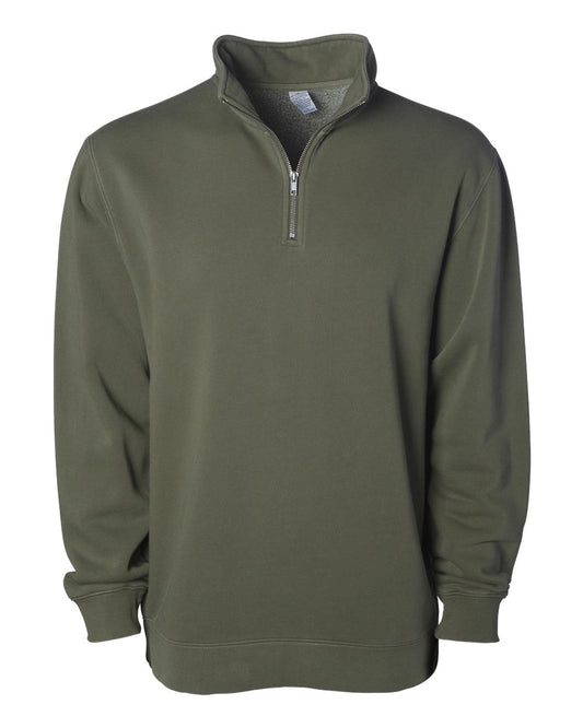 Unisex Pigment-Dyed Quarter-Zip Pullover - PRM4600QZ