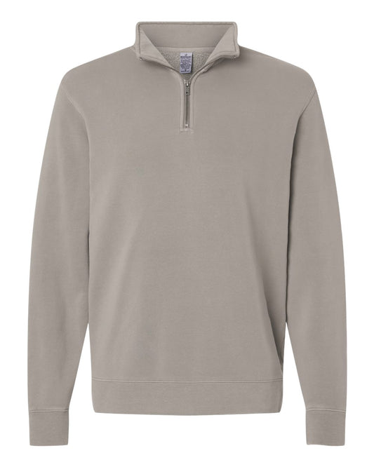 Unisex Pigment-Dyed Quarter-Zip Pullover - PRM4600QZ