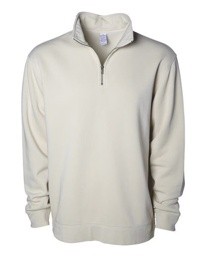 Unisex Pigment-Dyed Quarter-Zip Pullover - PRM4600QZ