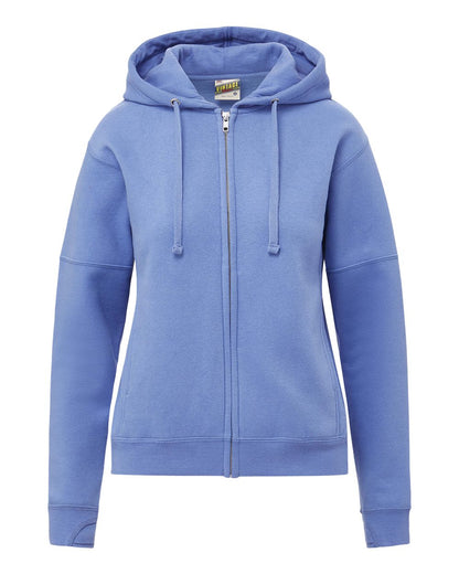 Women's Vintage Fleece Hooded Full-Zip Sweatshirt - W25165
