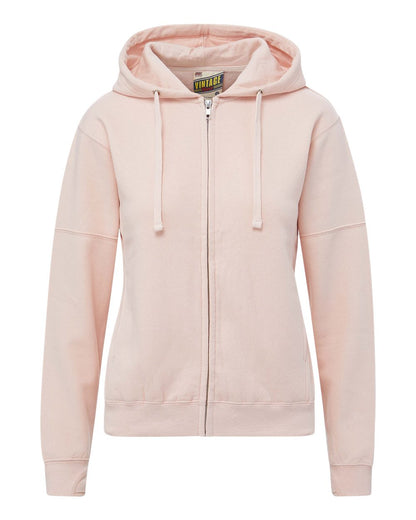 Women's Vintage Fleece Hooded Full-Zip Sweatshirt - W25165