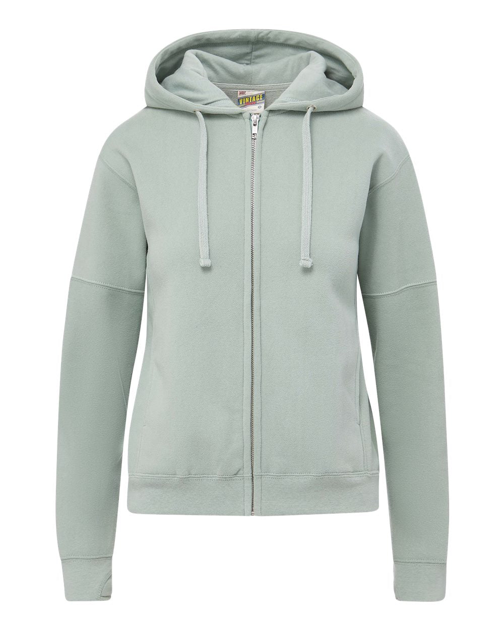 Women's Vintage Fleece Hooded Full-Zip Sweatshirt - W25165