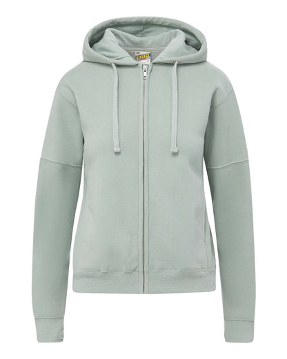 Women's Vintage Fleece Hooded Full-Zip Sweatshirt - W25165
