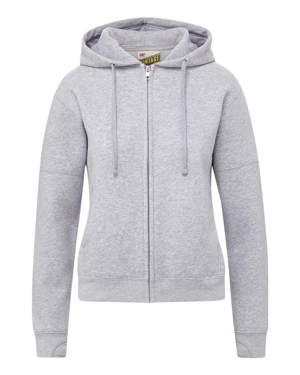 Women's Vintage Fleece Hooded Full-Zip Sweatshirt - W25165