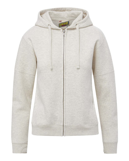 Women's Vintage Fleece Hooded Full-Zip Sweatshirt - W25165