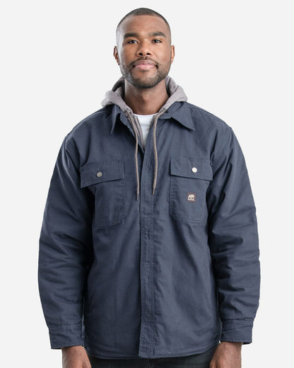 Men's Throttle Hooded Shirt Jacket - SH68