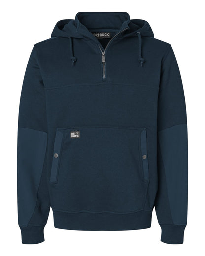 Men's Mission Quarter-Zip Hooded Pullover - 7349