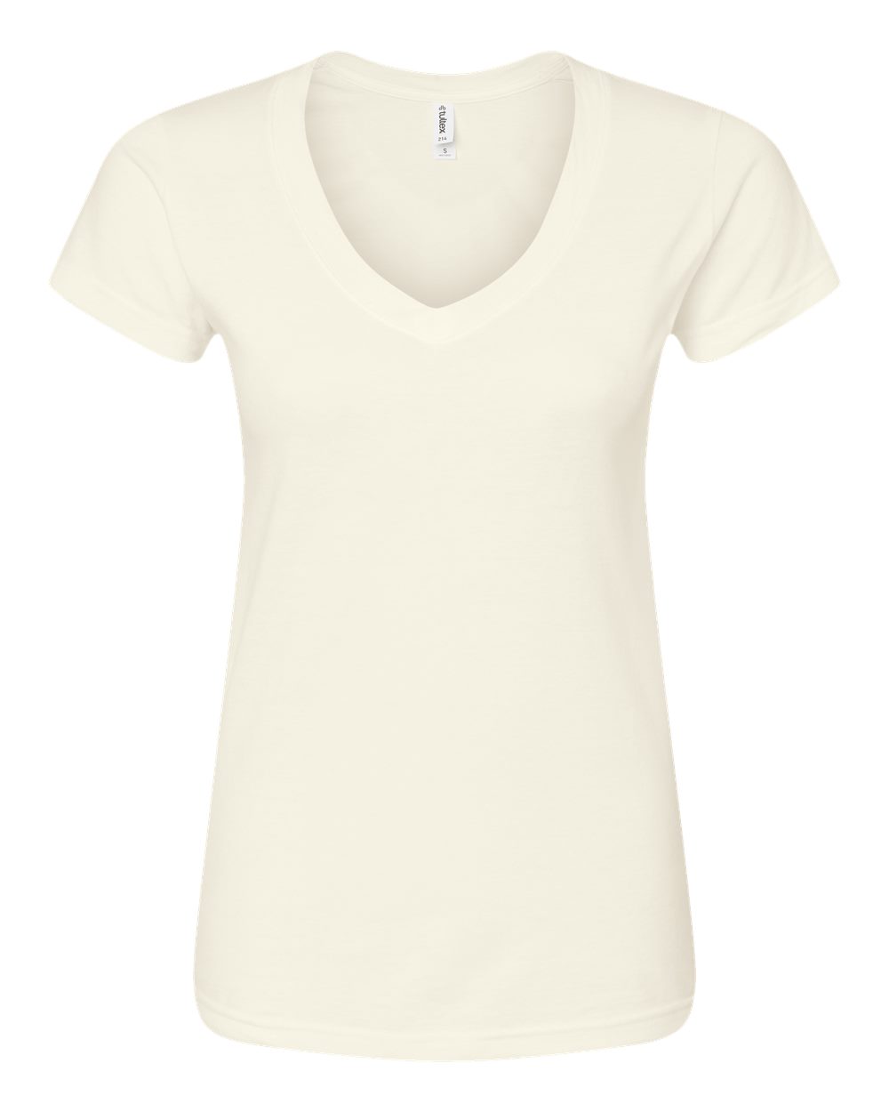 Women's Fine Jersey V-Neck T-Shirt - 214