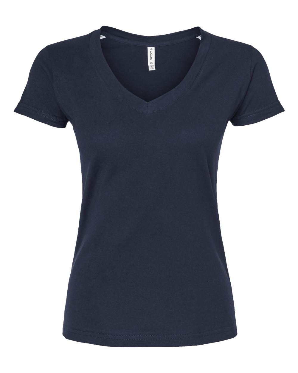 Women's Fine Jersey V-Neck T-Shirt - 214