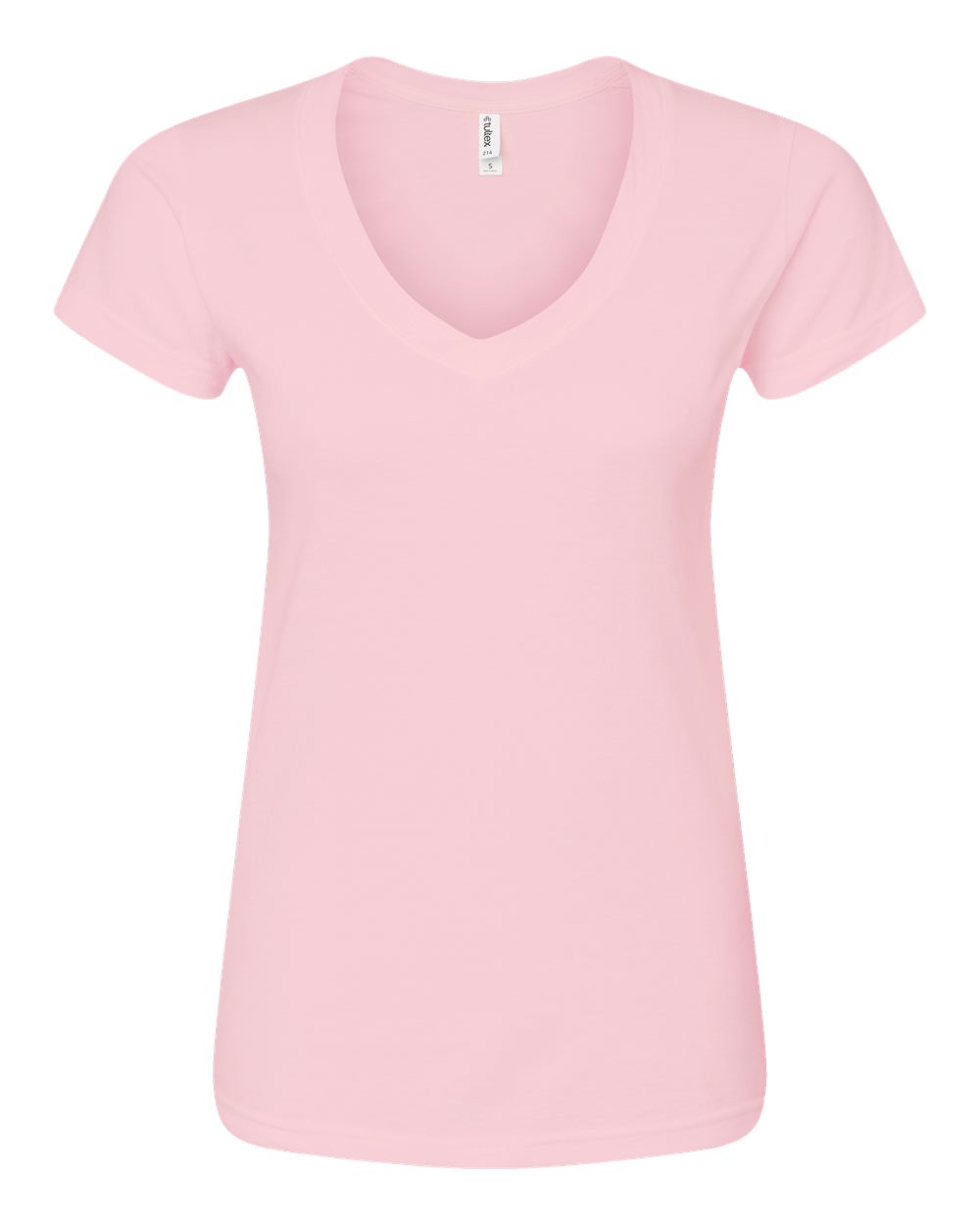 Women's Fine Jersey V-Neck T-Shirt - 214