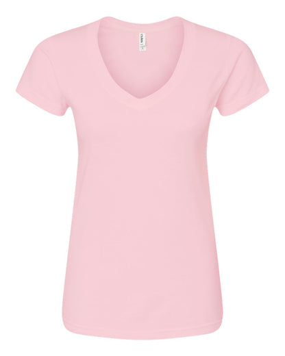 Women's Fine Jersey V-Neck T-Shirt - 214