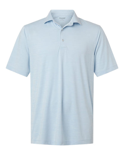 Men's Bohemian Striped Heather Performance Polo - 162