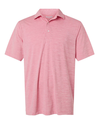 Men's Bohemian Striped Heather Performance Polo - 162