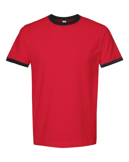 Unisex Fine Jersey Ringer T-Shirt - 246