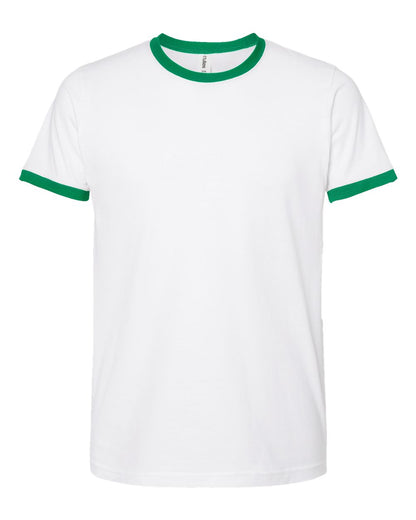 Unisex Fine Jersey Ringer T-Shirt - 246