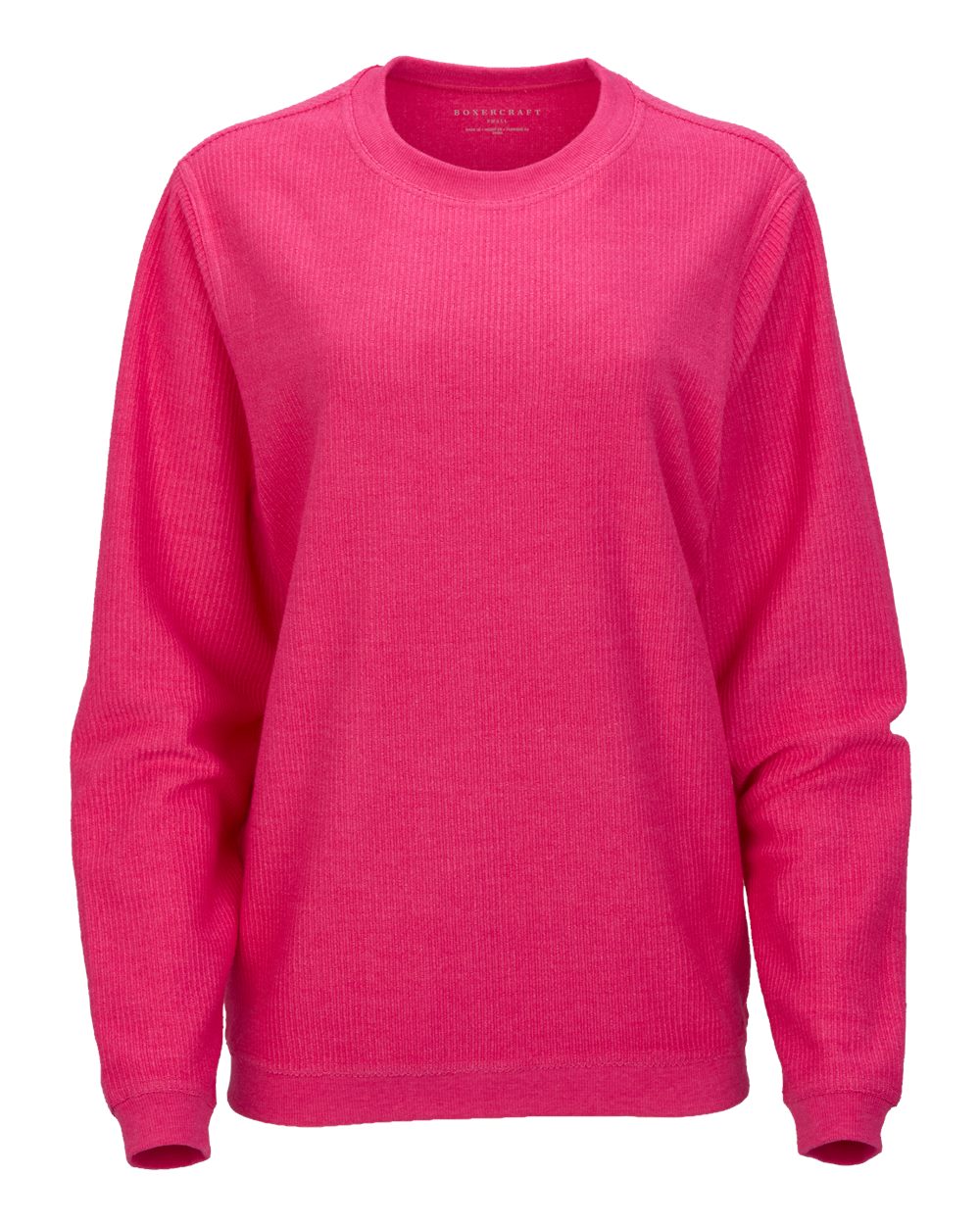 Unisex Corded Crewneck Sweatshirt - D02