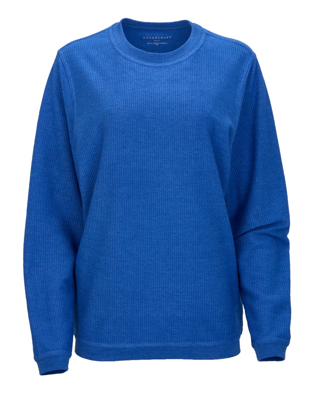 Unisex Corded Crewneck Sweatshirt - D02