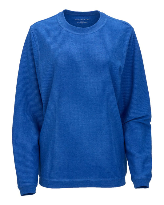 Unisex Corded Crewneck Sweatshirt - D02
