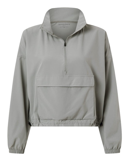 Women's Stretch Woven Quarter-Zip Pullover - BW5204