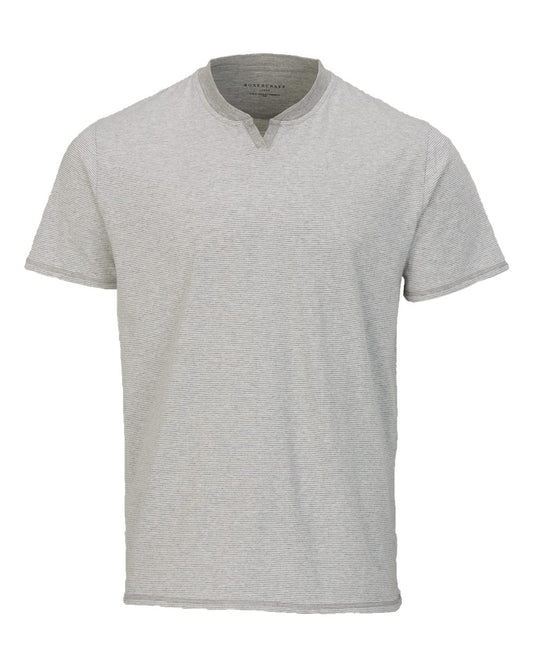 Men's Striped V-Notch T-Shirt - BM2401