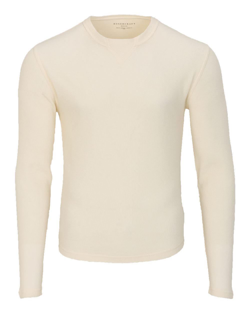 Men's Waffle Knit Long Sleeve T-Shirt - BM3103