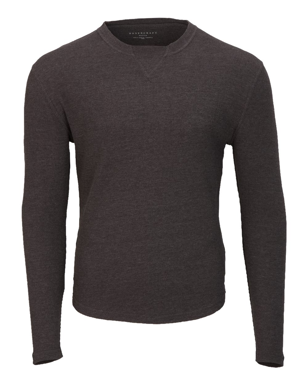 Men's Waffle Knit Long Sleeve T-Shirt - BM3103