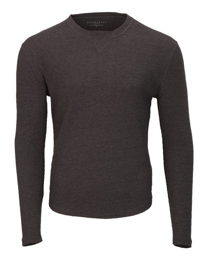 Men's Waffle Knit Long Sleeve T-Shirt - BM3103