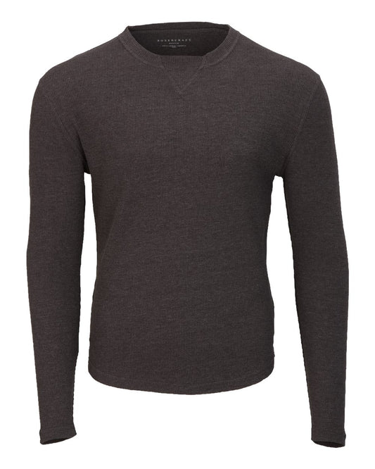 Men's Waffle Knit Long Sleeve T-Shirt - BM3103